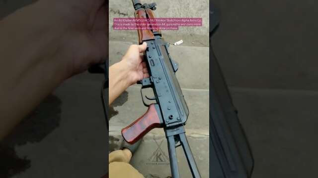 Khyber 'Krinkov' AKSU/AKMSU/AKS74U Carbine | Darra Bazar DAK #Shorts