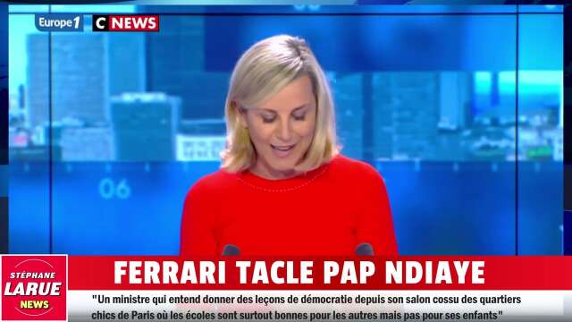 Pap Ndiaye qualifie Cnews et Europe1 d'extrême droite, Laurence Ferrari lui répond dans #Punchline
