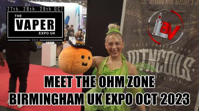 Meet The Ohm Zone UK Vaper Expo Oct 2023
