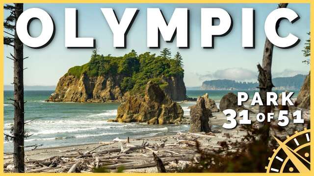 🌊🌲 10 MUST VISIT Places in Olympic National Park | 51 Parks with the Newstates