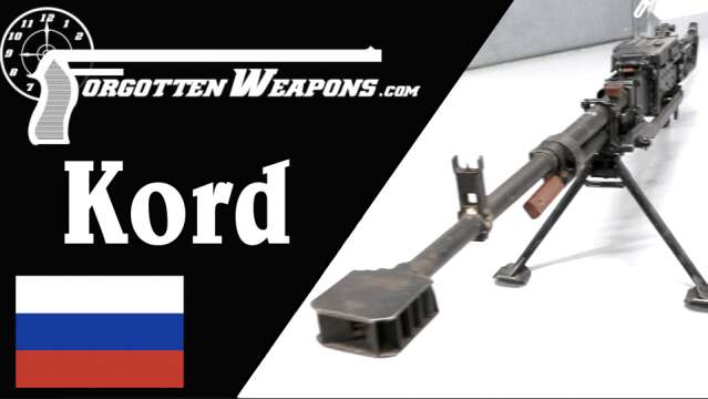 Kord: Russia's New .50 Cal Heavy Machine Gun