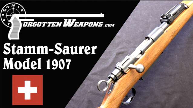 Stamm-Saurer Model 1907: A New Swiss Straight-Pull Bolt Action Rifle