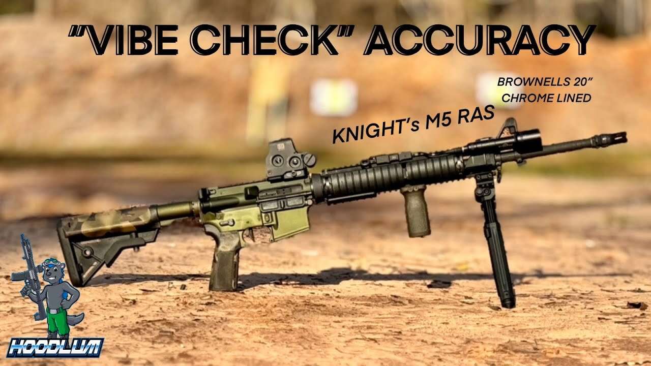 The 20 Inch “VIBE CHECK” M-16 (clone) Brownells 20 Inch CL Barrel Accuracy Testing Part I.