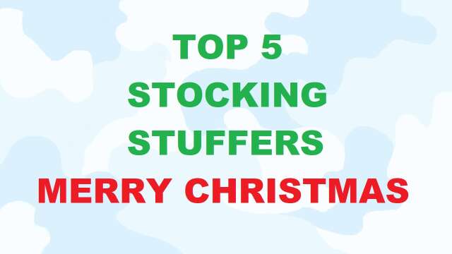 S3E49 Top 5 Stocking Stuffers