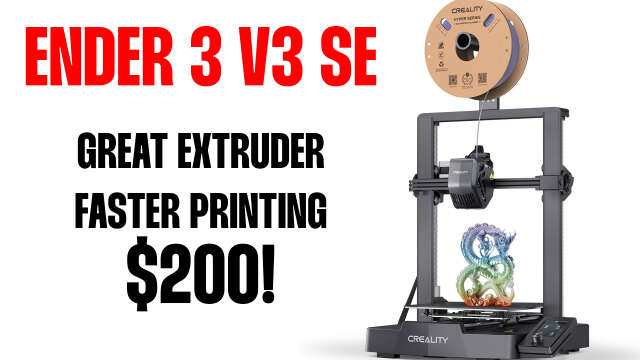 Ender 3 V3 SE 3D Printer Review