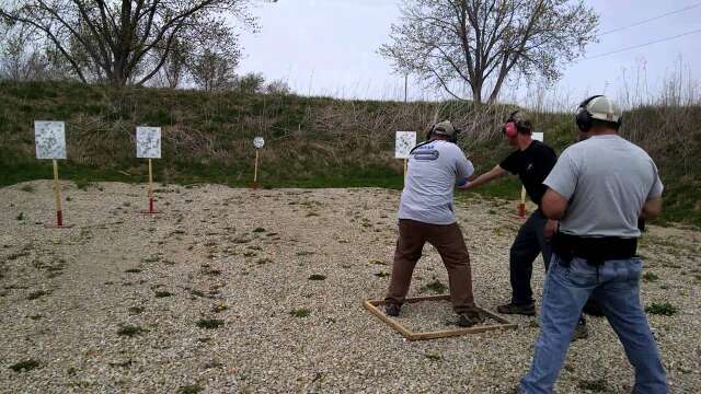 DSS Shawn shooting Smoke and Hope at WLGC April 2015 Steel Match