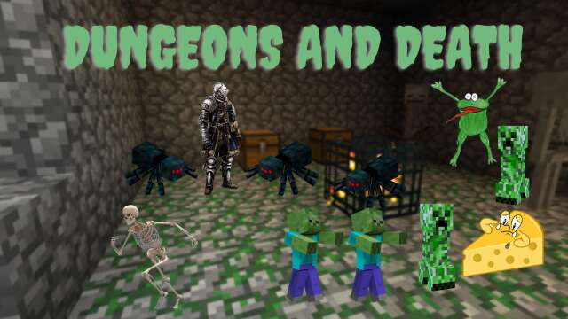 Minecraft- Part 7. Dungeons and Death