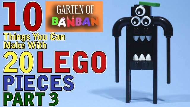 10 Garten of Banban things you can make with 20 Lego pieces Part 3