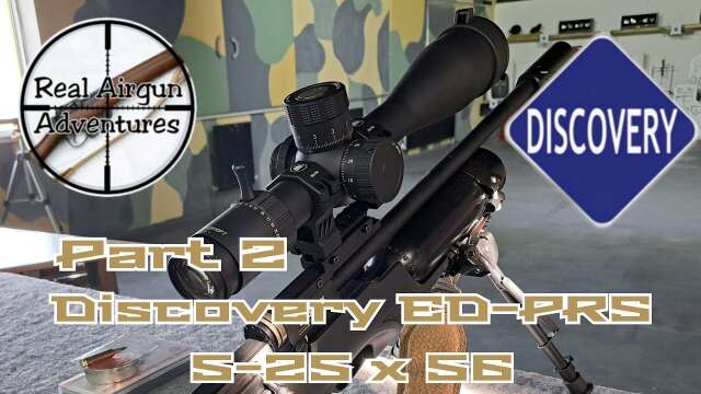 Discovery ED-PRS 5-25 × 56 ffp scope up close