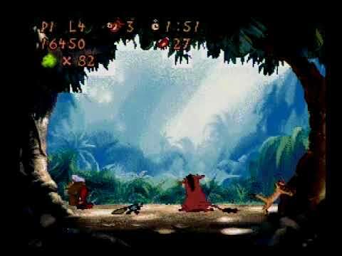 Review 964 - Timon & Puumba's Jungle Games (Super NES)