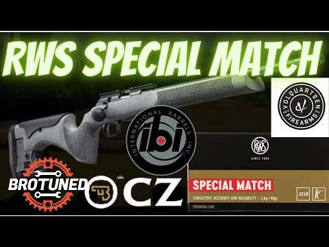 CZ 457 LRP - IBI Barrel - RWS Special Match - 50 yards