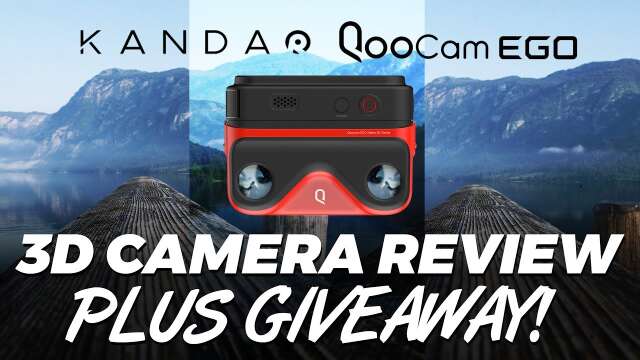 3D Camera - Qoocam Ego Tech Review + Giveaway