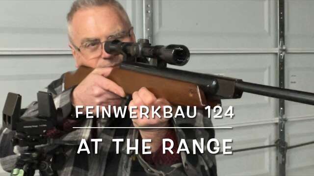 Feinwerkbau model 124 springer at the range. RWS R-10 match & superdomes Air arms diabolos CPHP’s