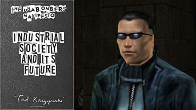 Industrial Society and it's Future (Unabomber Manifesto, Read by JC Denton from Deus Ex, 2000)