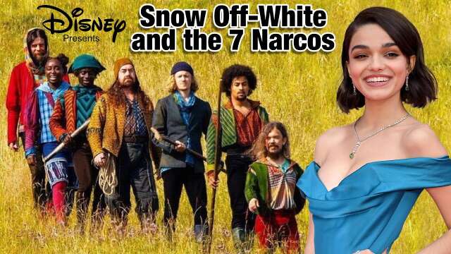 Disney's Snow Off-White and the 7 Narcos.