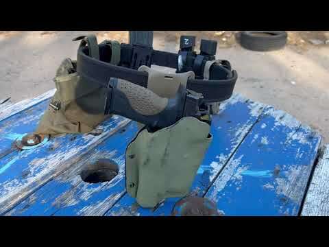 Preparing for Finnish Brutality 2023 - Making a holster and running pistol drills