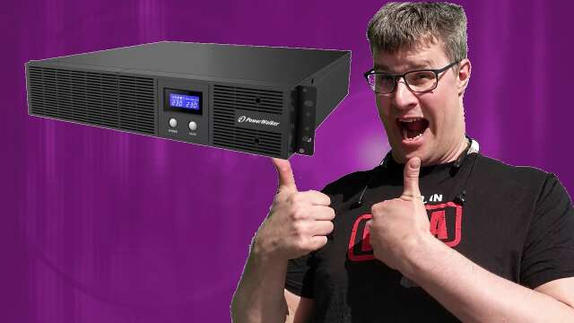 PowerWalker 2200 RLE UPS Unboxing and Installation | Ensuring Reliable Power for Your Computers