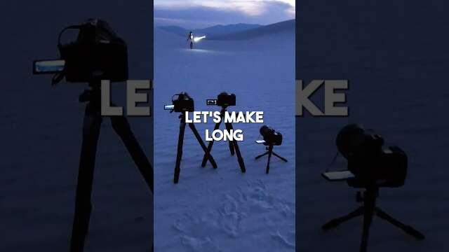 Long-exposure photography at the White Sands, New Mexico!