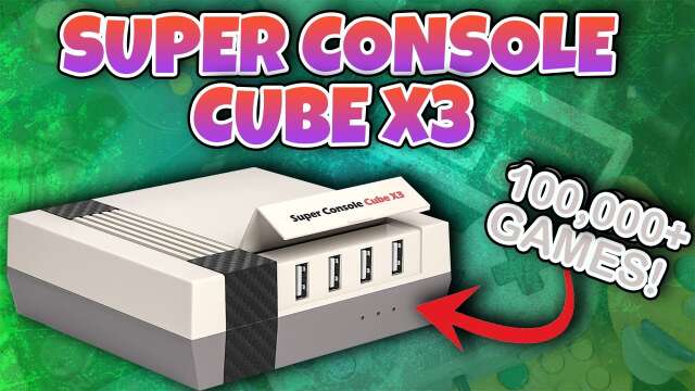 Super Console X3 Cube Sold On Amazon With 100,000+ Games!