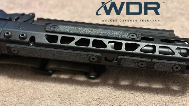 NILE Silicon Carbide rail panels | Walker Defense Research