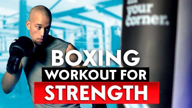 Boxing For strength | Workout 1 |  Power Tempo Heavy Bag Workout