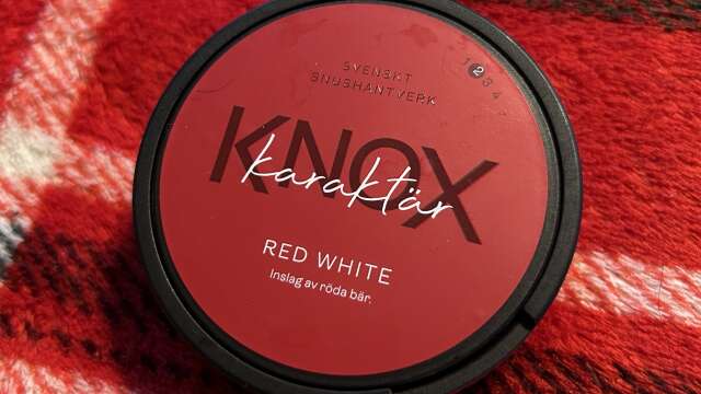 Knox Red (White Portion) Review