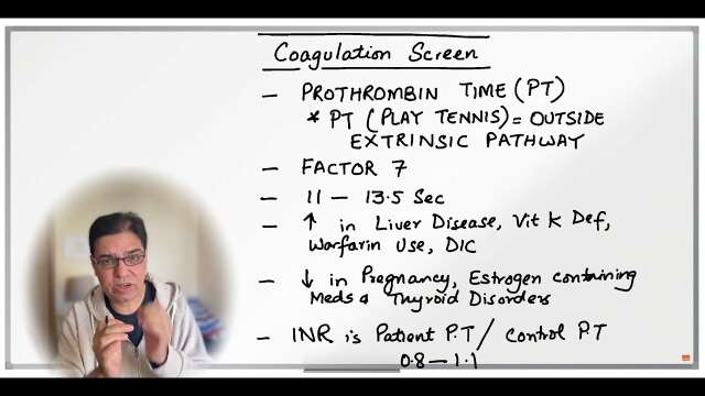 How to interpret the Initial Coagulation Screen- in easy language