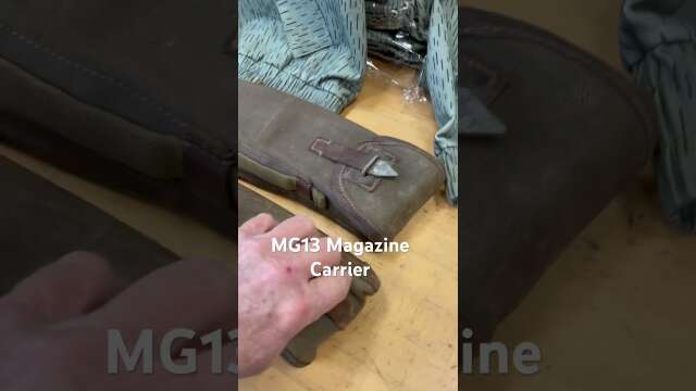 German WWII MG13 Magazines and Carrier #WWII #mg13 #magazines #shf #german