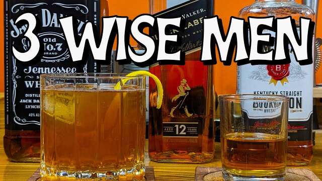 How To Make The 3 Wise Men Shot And Cocktail