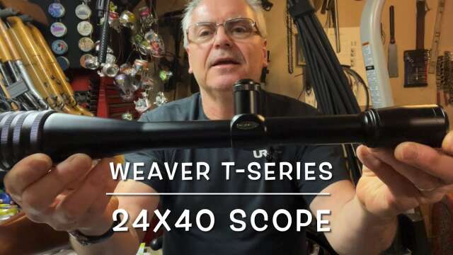 Weaver T Series 24x40 target scope, first look whatever will I put this on? 🤔