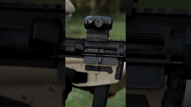 3D Printed AR-9 With Last Round Bolt Hold Open #3dprinting