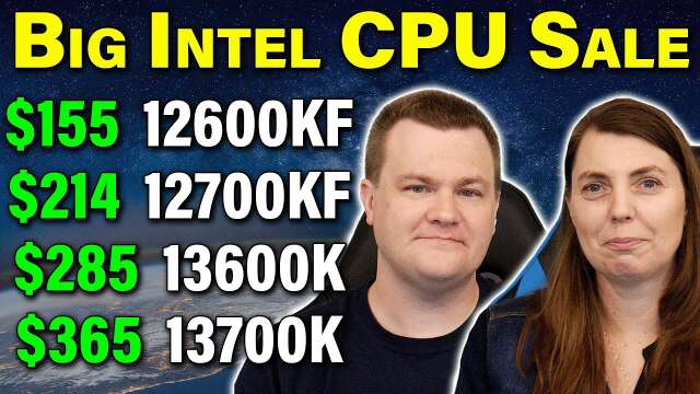 Big Sale on Intel CPUs — 12th & 13th Gen — Early Black Friday Sale — RTS 10-03-23