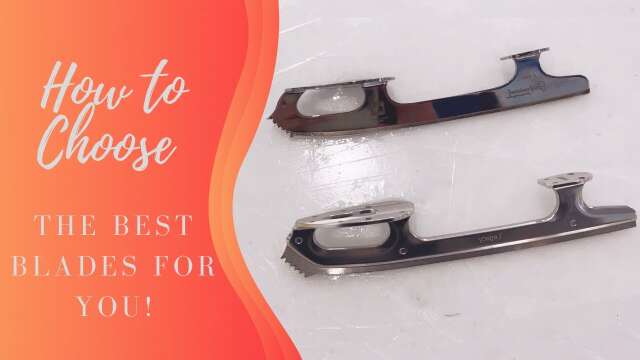 Choosing The Best Ice Skate Blades For Your Goals!