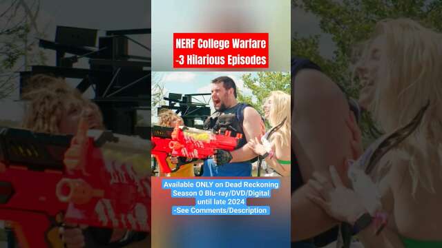 Nerf War Hilarious College Comedy Series Trailer #shorts