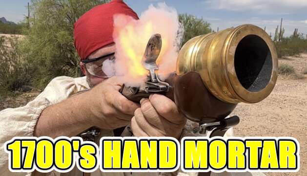 The M79 of the 1700's - Hand Mortar