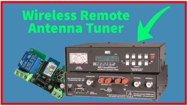 Add wireless capability to an MFJ tuner!