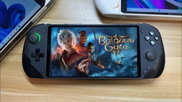 Baldur's Gate 3 On A Windows Handheld!