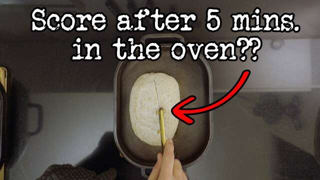 Instagram sourdough bread 5-minute score! Does it work? | Foodgeek