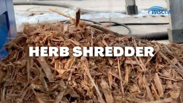Herb Shredder and Hemp Grinder Machine