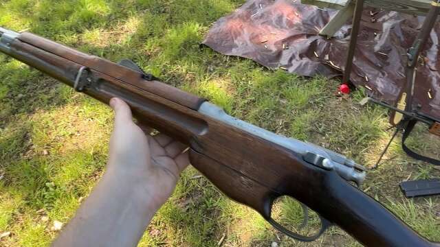 Dutch No. 4 Old Model Carbine POV firing