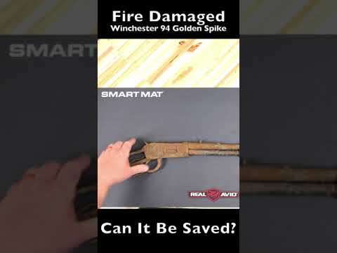 Gun Restoration: Fire Damage Winchester 94 Golden Spike