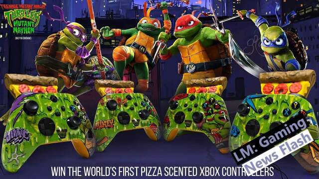 Xbox First ‘Pizza Scented’ TMNT Controller - Gaming News Flash