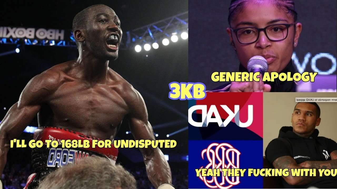 CRAWFORD WANTS CANELO OR CHARLO AT 168 - JESSICA McCASKILL'S GENERIC APOLOGY SAID NOTHING