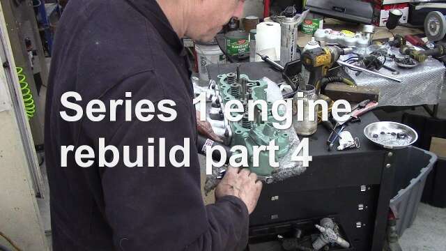 Series 1 engine rebuild part 4 head