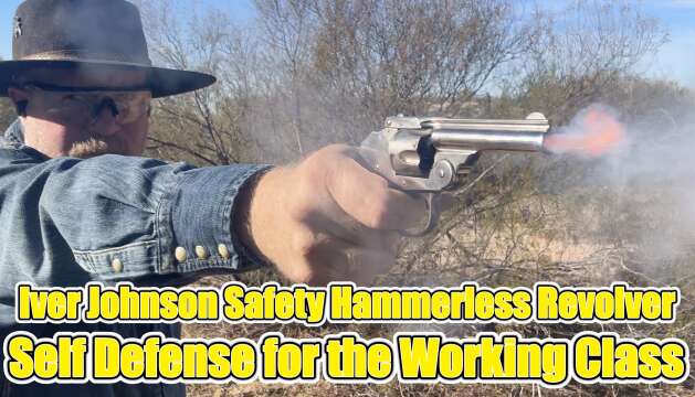 Iver Johnson Safety Hammerless Revolver - Old West Defense for the Working Class