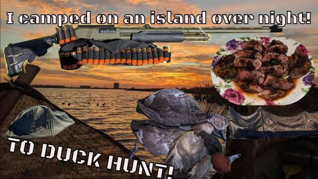 Duck Hunt On An Island: The Overnight Challenge!