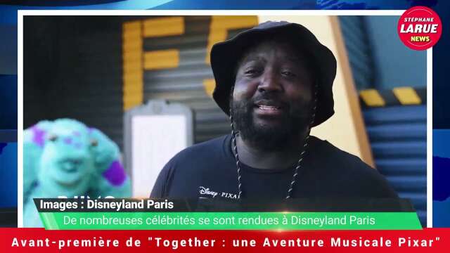 Des stars à l’avant-première de « Together : une Aventure Musicale Pixar » à Disneyland Paris