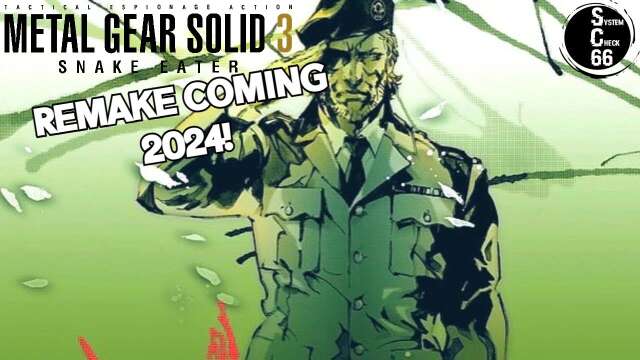 Metal Gear Solid 3 Due In 2024 | Metal Gear Remasters.
