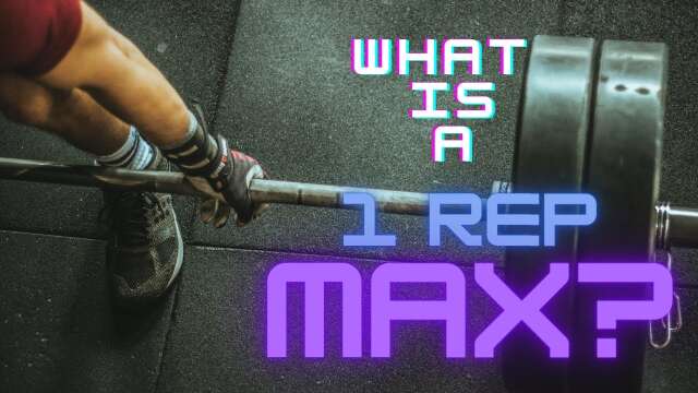 GET STRONGER Using 1 REP MAX Calculations