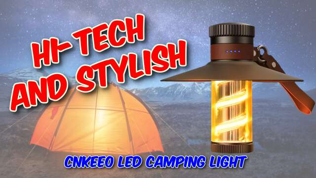 Cnkeeo LED Camping Light Review